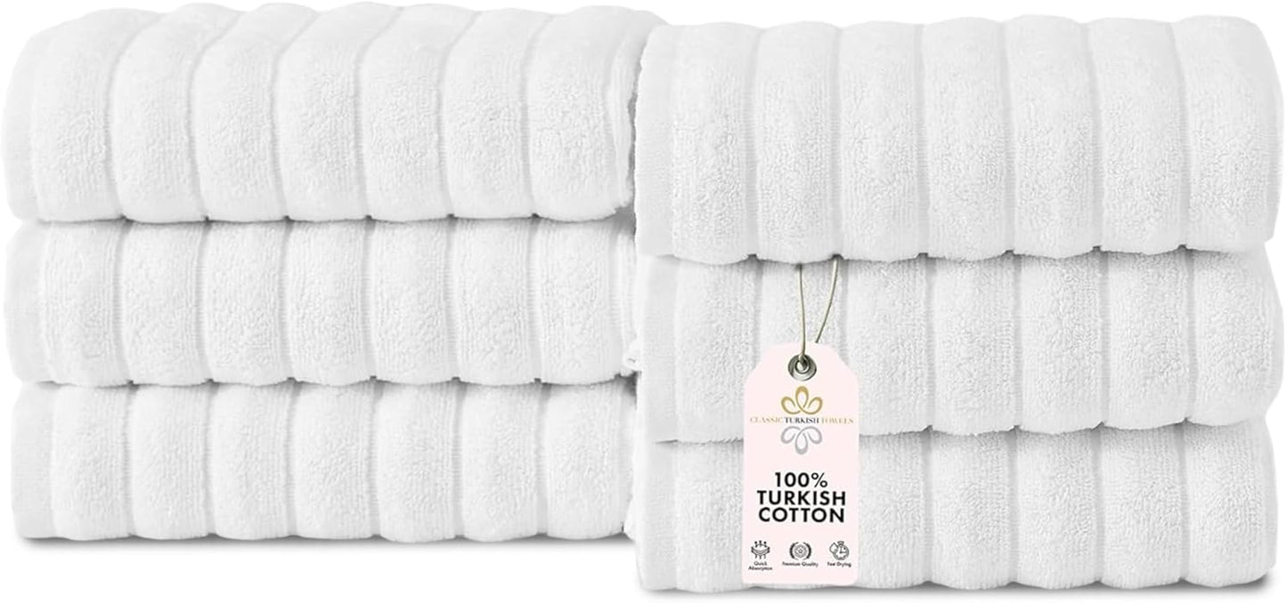 Premium 100% Turkish Cotton Hand Towels Set for Spa & Home