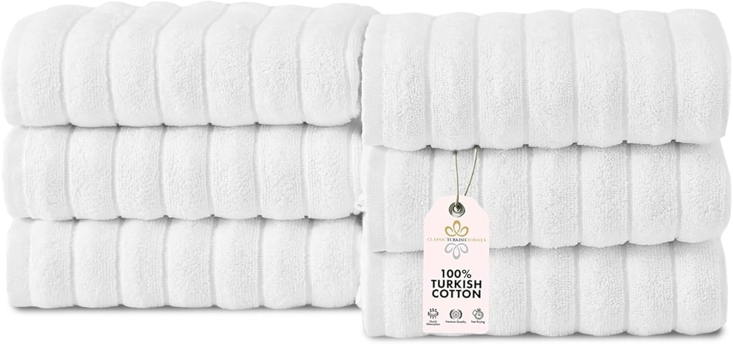 Premium 100% Turkish Cotton Hand Towels Set for Spa & Home