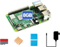 Raspberry Pi 4B 8GB Kit - Powerful SBC with Dual HDMI and USB 3.0
