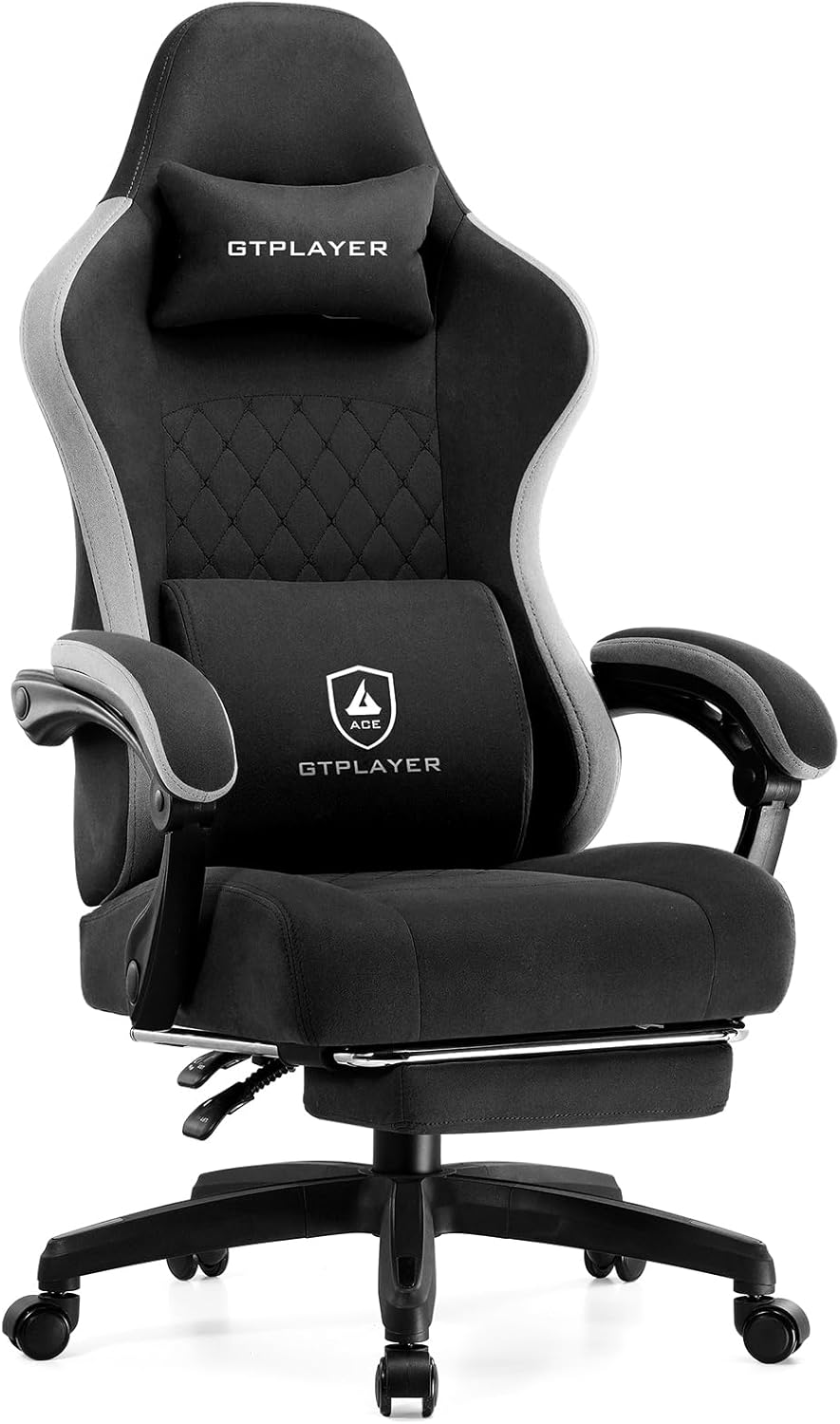 GTPLAYER Office Chair with Footrest for Ergonomic Comfort