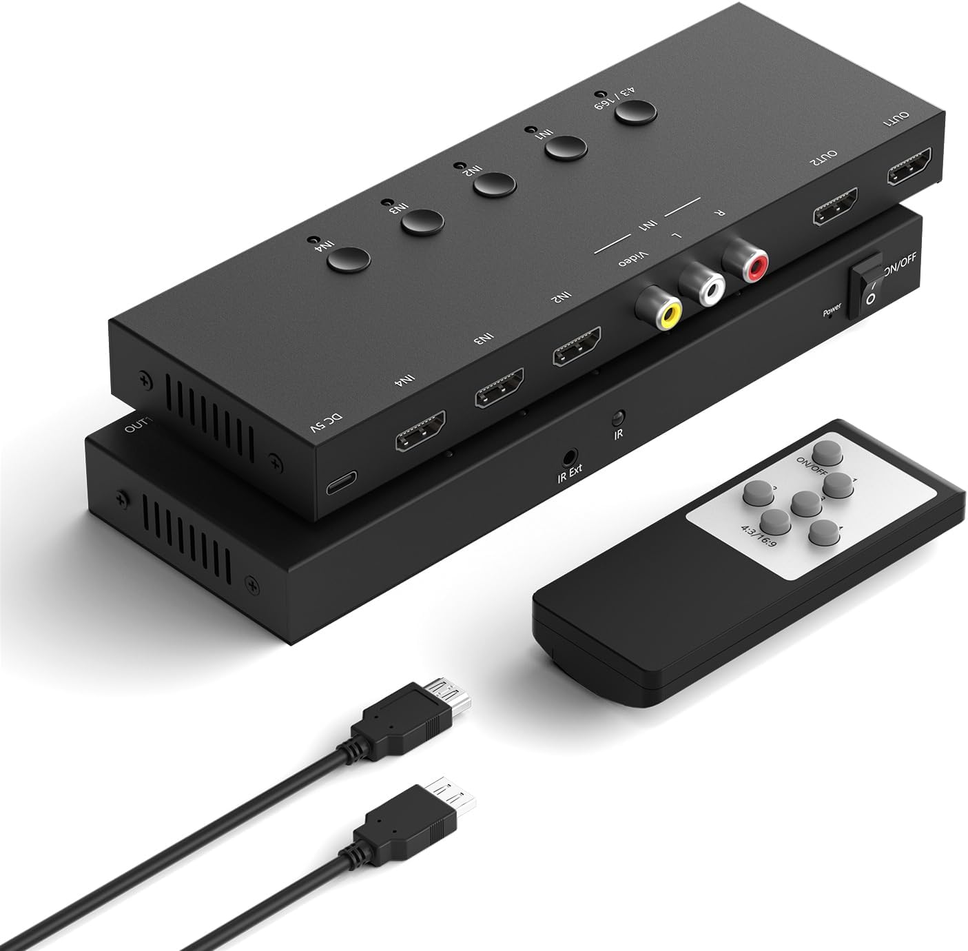 Y.D.F HDMI 2.0 to HDMI Converter for Gaming Consoles and More