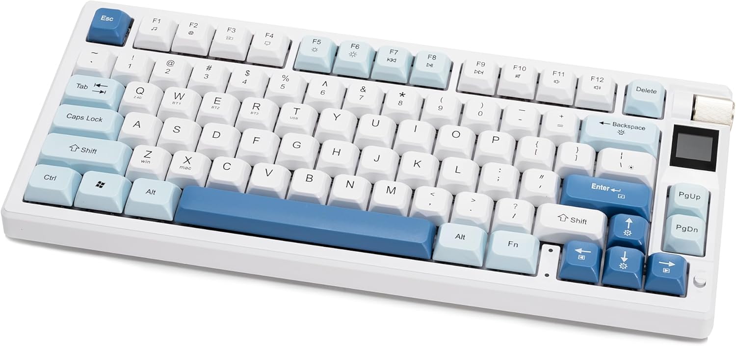 MY-K79 Gradient Wireless Mechanical Keyboard with TFT Display