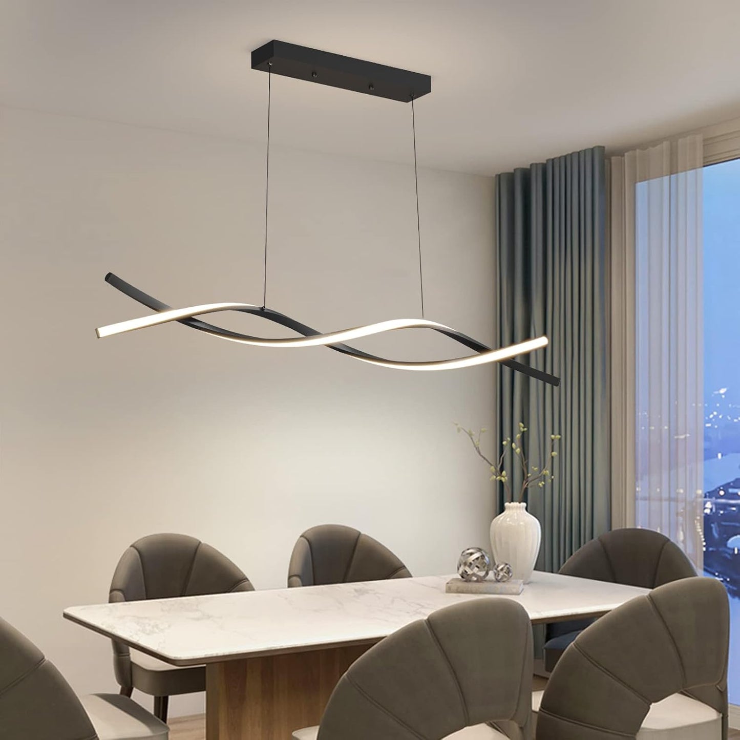 Dimmable LED Pendant Light for Modern Living Spaces