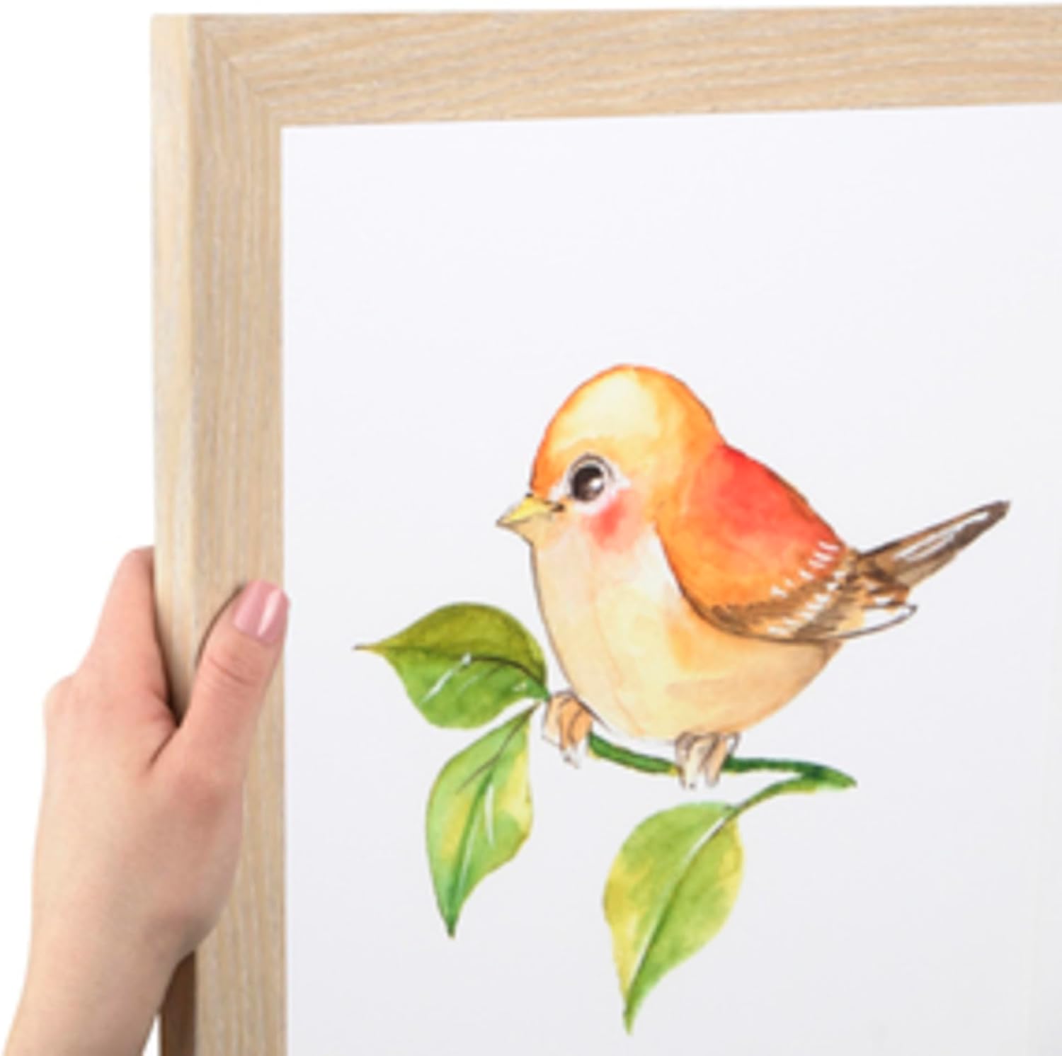 ArtToFrames 12x18 Inch Brown Picture Frame for Custom Art