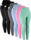 LZYVOO Leggings with Pockets for Women - Soft High Waisted Tummy 22%