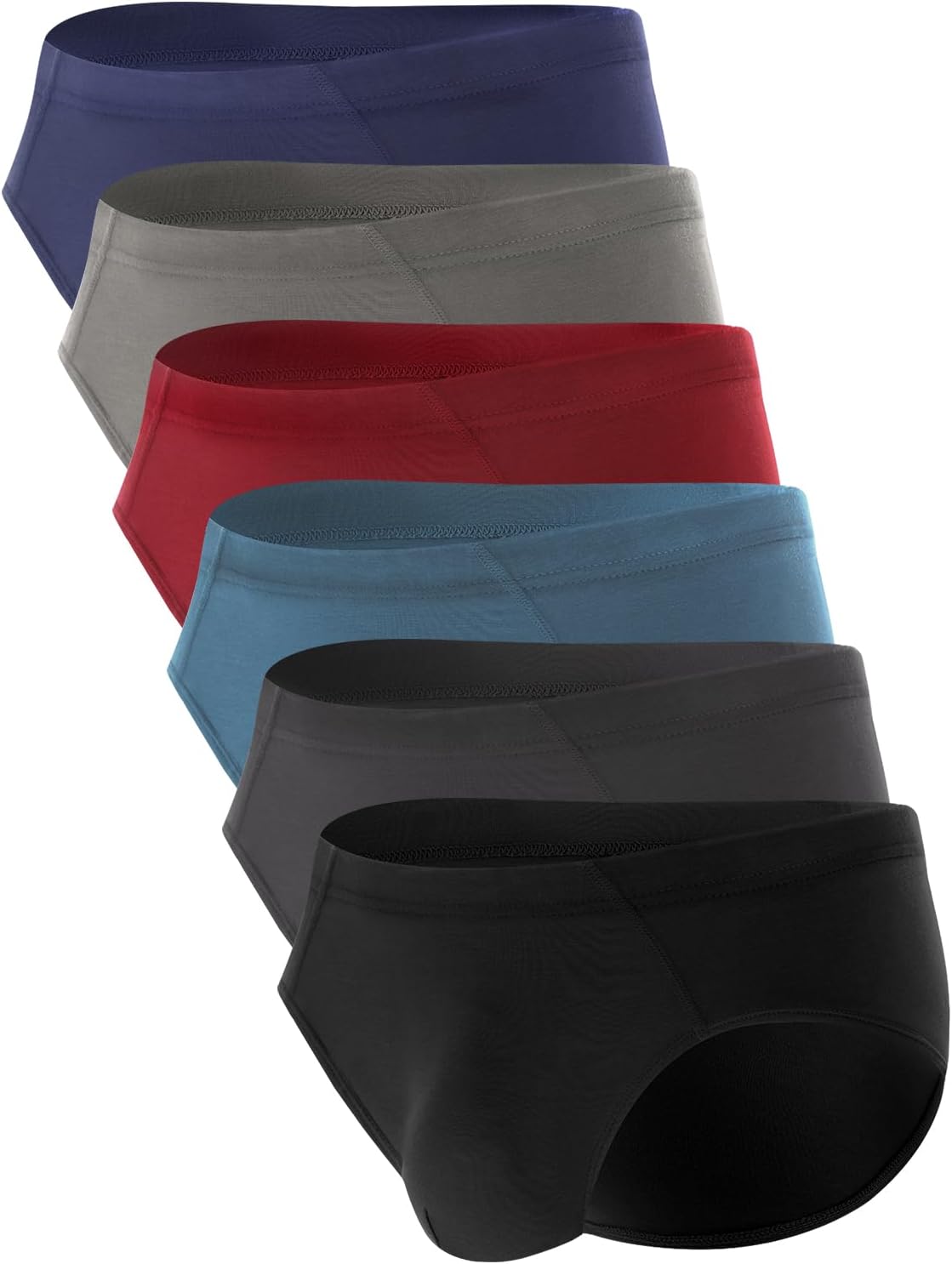 Bamboo Cool Men's Underwear Briefs with 3D Pouch Design