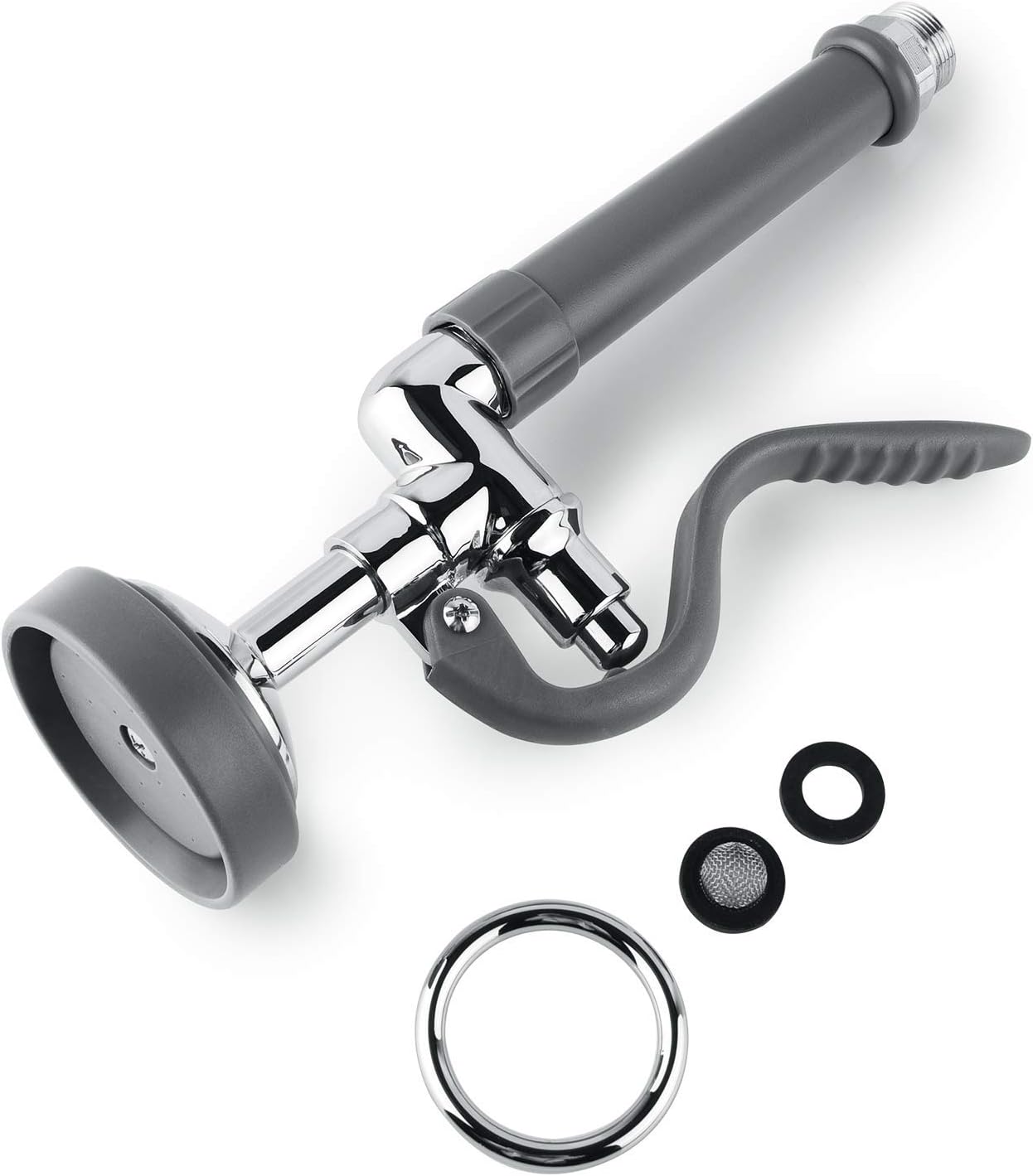 Pre Rinse Sprayer for Commercial Sink - High Pressure Chrome Finish