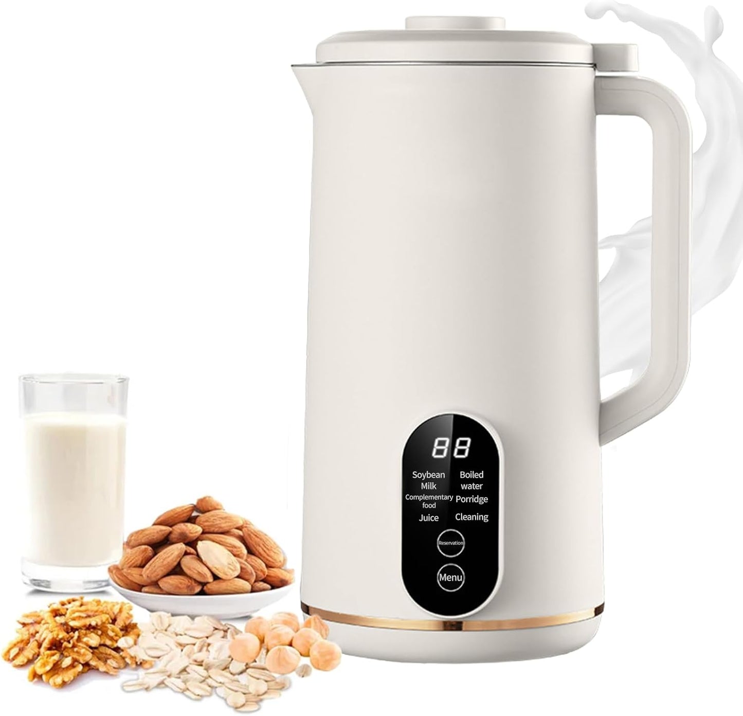Silent Operation Nut Milk Maker - Homemade Delights!