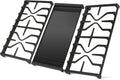 WB31X27151 Side Grates & WB31X24738 Griddle for GE Stoves