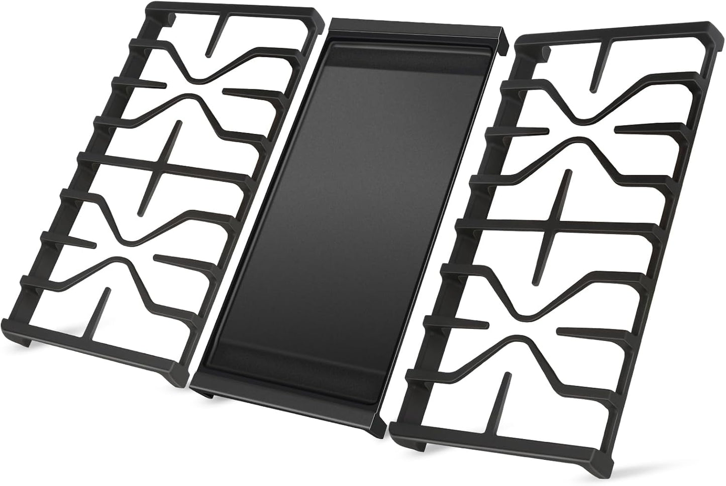 WB31X27151 Side Grates & WB31X24738 Griddle for GE Stoves