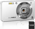 56MP FHD Digital Camera with 20X Zoom & 4K Video - Compact Travel