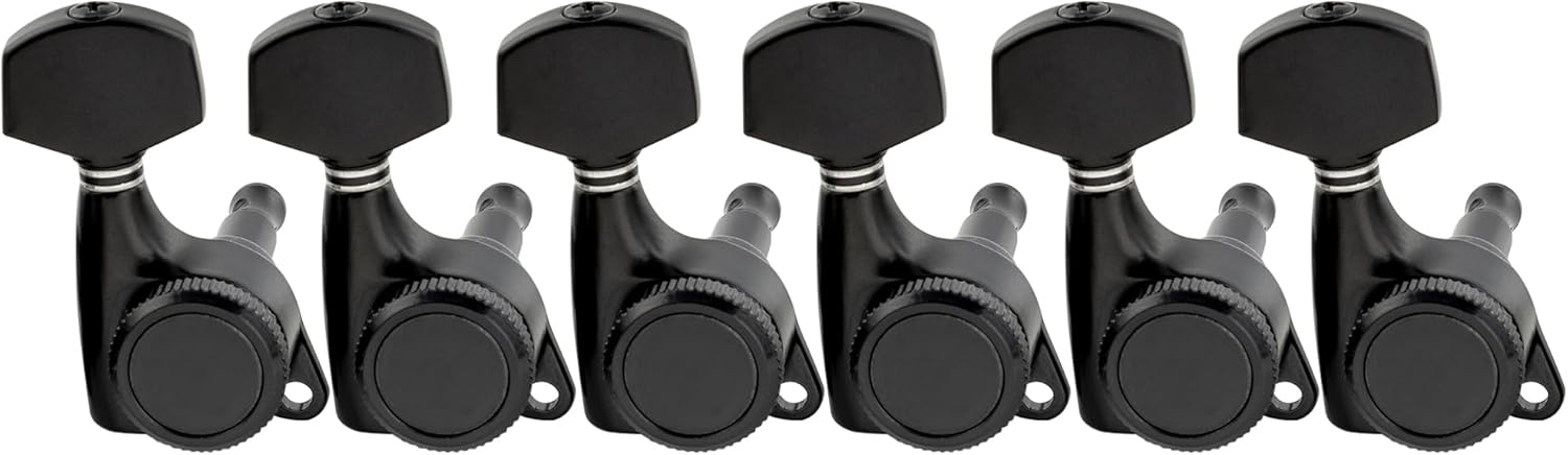 Musiclily Pro 6-in-line Guitar Locking Tuners for Strat Tele