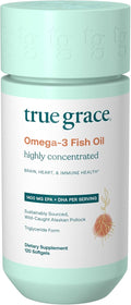 True Grace Omega-3 Fish Oil 1400 mg EPA + DHA - High Absorption