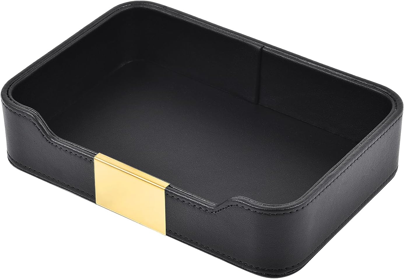 Stylish Leather Desk Tray - Organize in Luxury