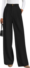 Women's Wide Leg Dress Pants by PRETTYGARDEN for Office Style