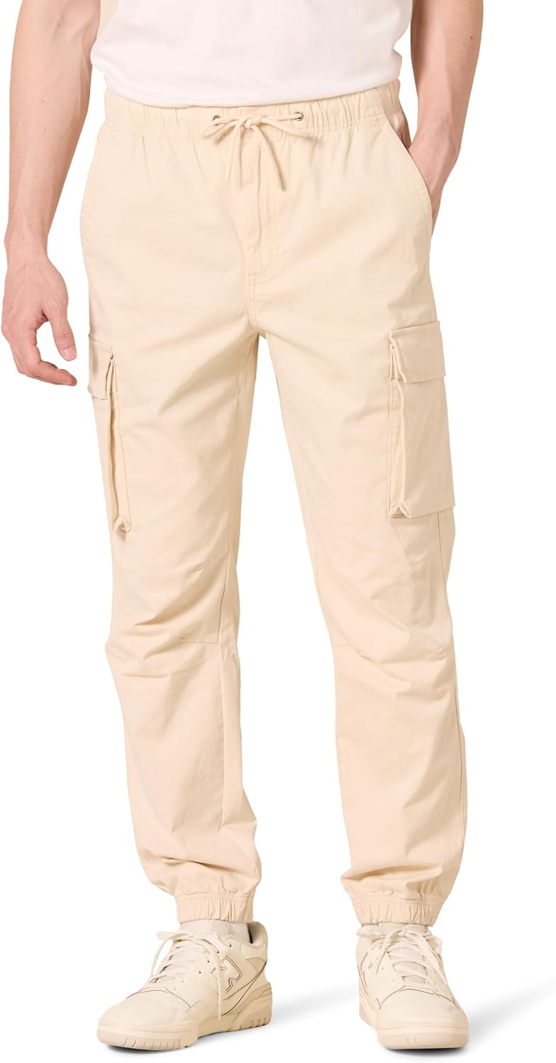 Comfortable Cargo Joggers for Men with Drawstring Waist