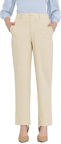Bamans Dress Pants Women Work Tummy Control High Waisted (Style Q8NV)