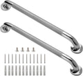Shower Grab Bar 2 Pack 24 in - Heavy Duty Stainless Safety Rail