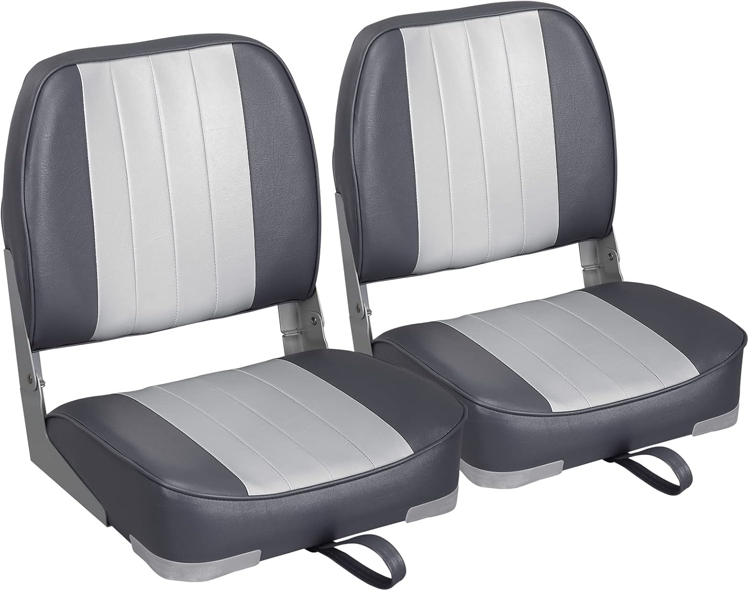 Leader Accessories Low Back Folding Boat Seats for Comfort