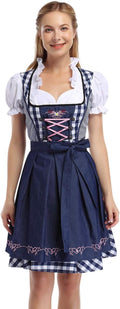 GloryStar Women's German Dirndl Beer Dress - Authentic Oktoberfest