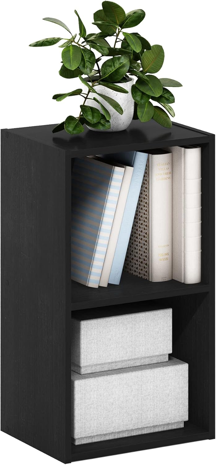 Furinno Luder Bookcase: Stylish 2-Tier Storage Solution