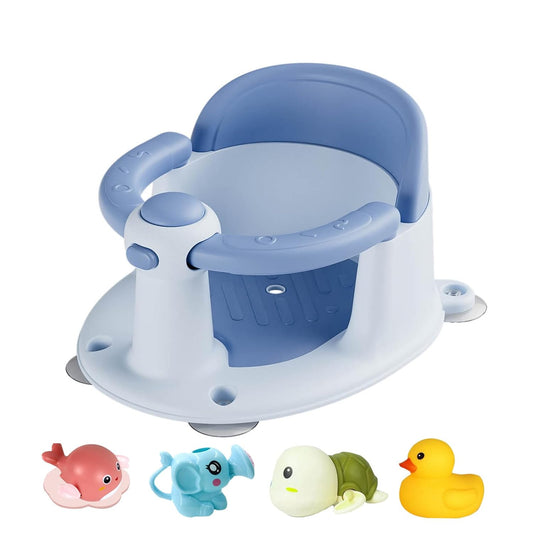 Portable Non-Slip Baby Bath Seat - Secure Baby Sitting