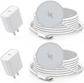 Fast Charging Magnetic Wireless Charger Set for iPhone - 15W Speed!