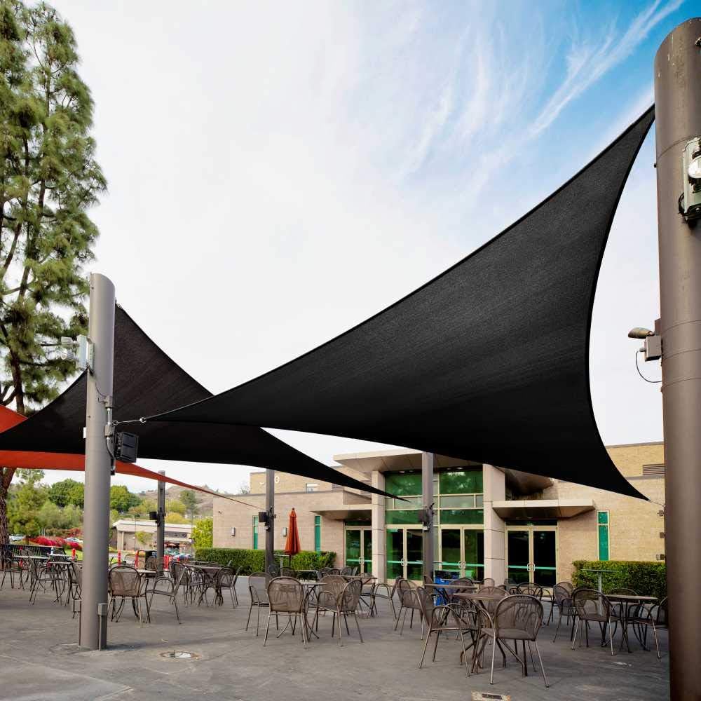 Custom Size Triangle Sun Shade Sail for Outdoor Protection