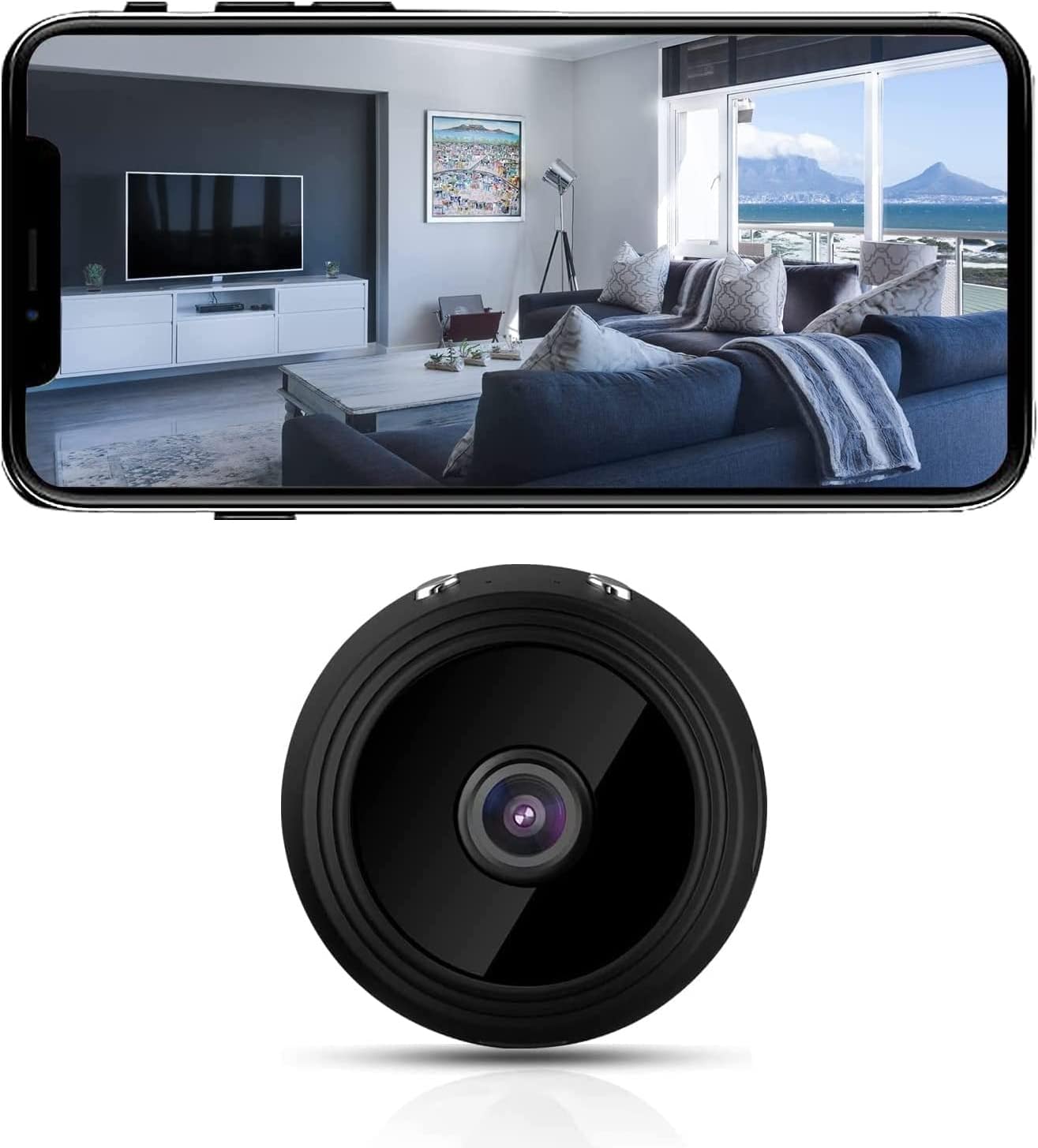 1080P HD WiFi Wireless Hidden Camera for Home Security