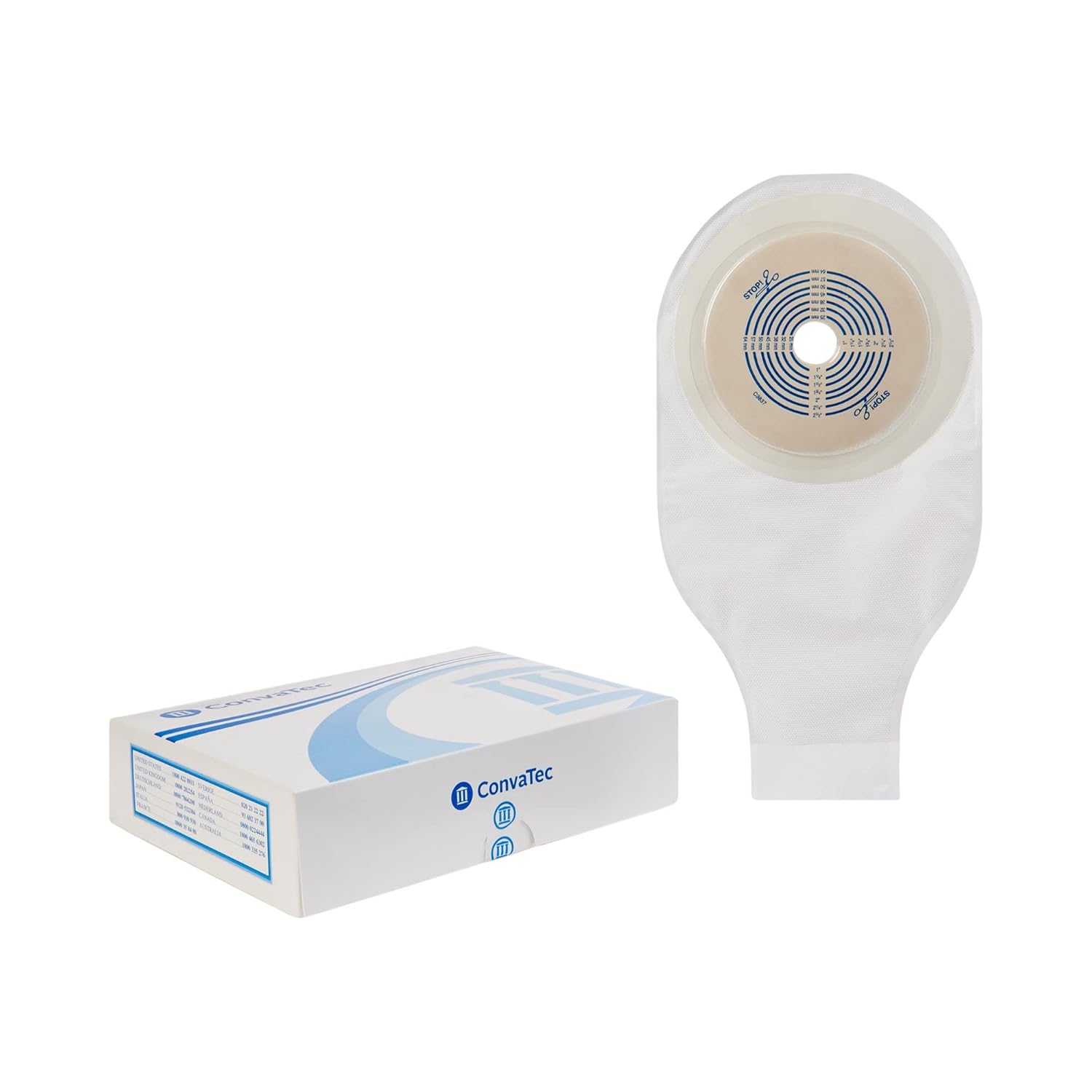 CONVATEC ActiveLife Cut-to-Fit Drainable Pouch for Comfort