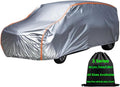 Durable Bright Silver Four Seasons Mini Van Cover - Waterproof All