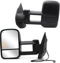 Towing Mirrors fit for 2007-2014 Chevy Silverado GMC Sierra - Tow