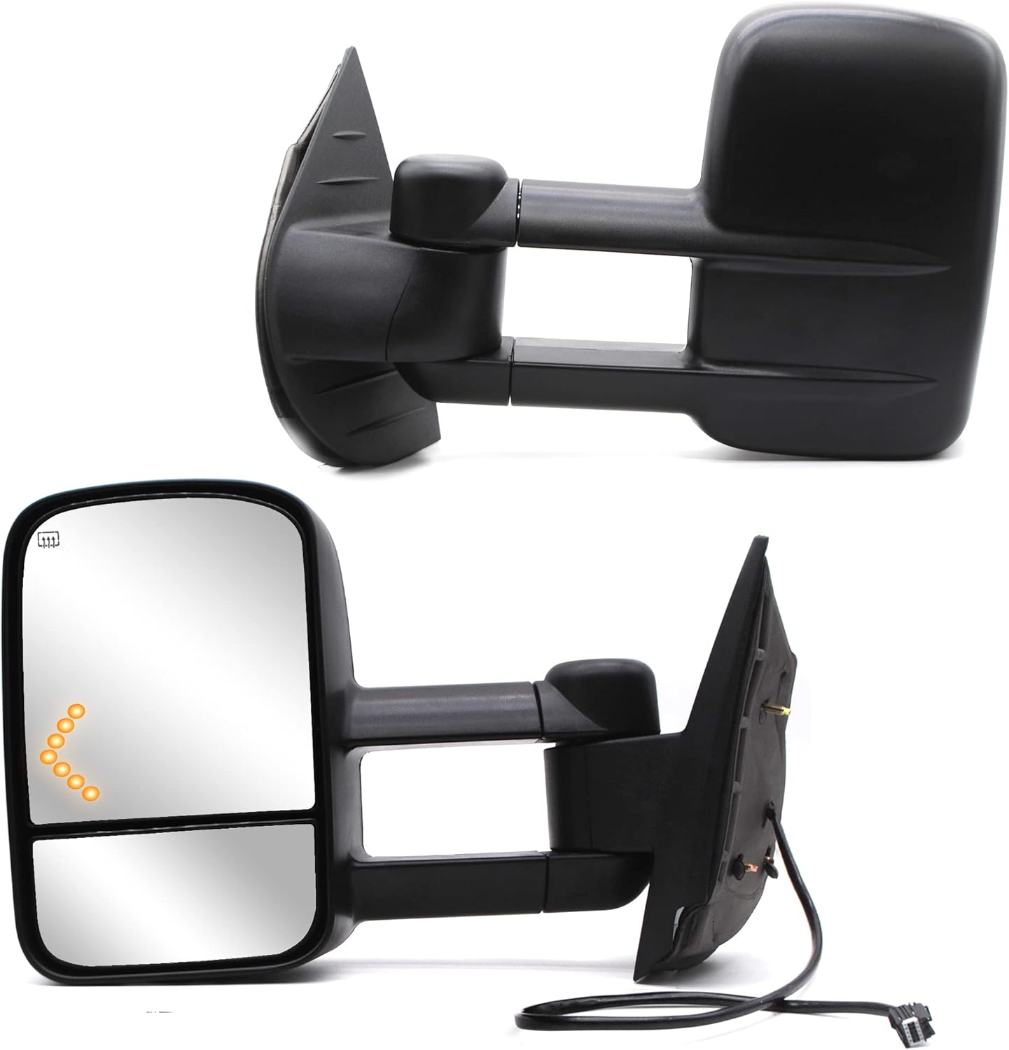 Towing Mirrors for 2007-2014 Chevy Silverado and GMC Sierra