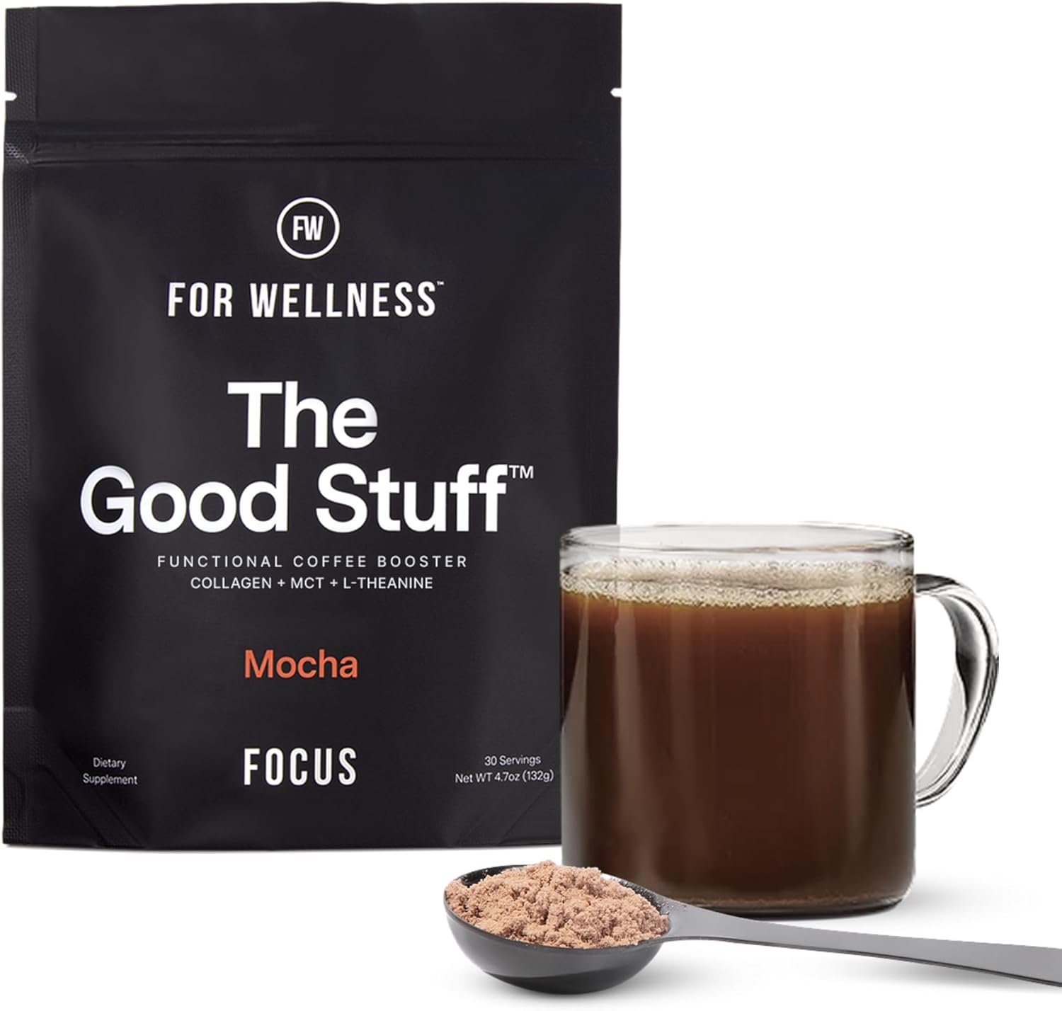 For Wellness The Good Stuff Focus Mocha Coffee Booster Review