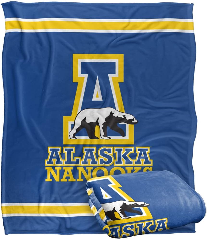 Ultra Silky Touch Throw Blanket for University of Alaska Fans