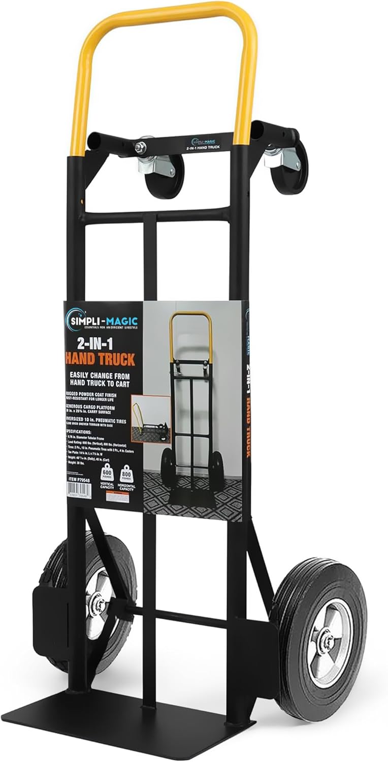 SIMPLI-MAGIC 2 in 1 Convertible Hand Truck and Dolly Review