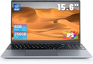 Maypug Laptop Computer with 15.6in Display and 8GB RAM