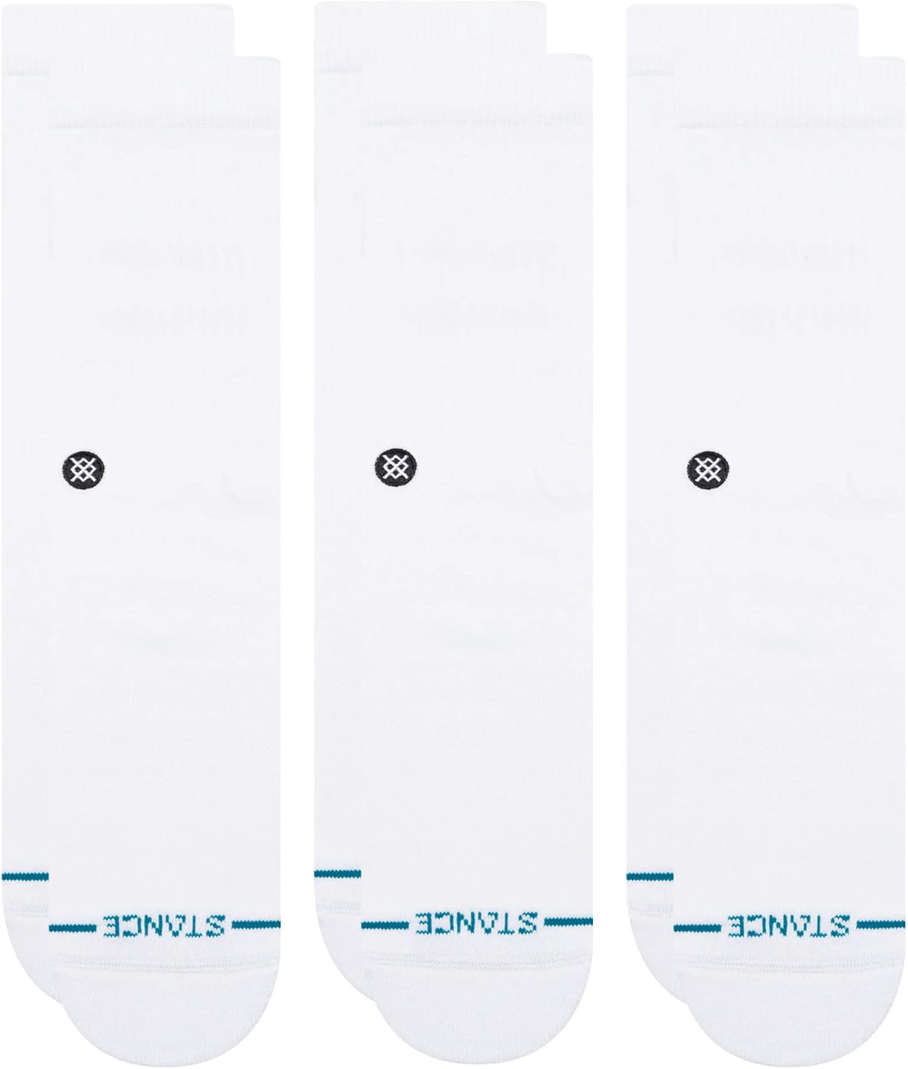 Stance Icon Classic Casual Crew Socks 3-Pack for Everyday Use
