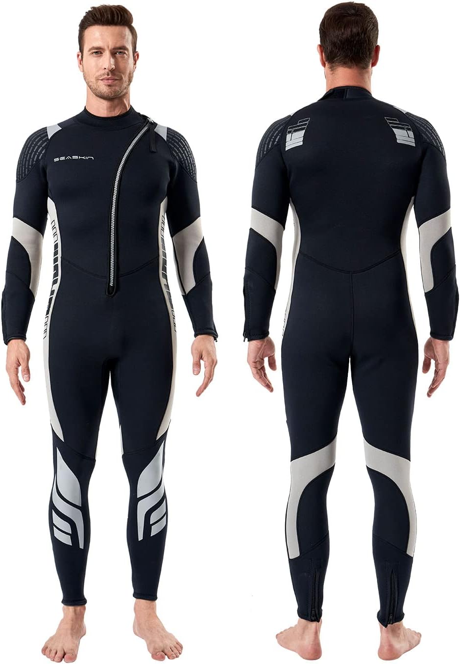 Seaskin 3mm Front Zip Full Wetsuit for Men and Women Review