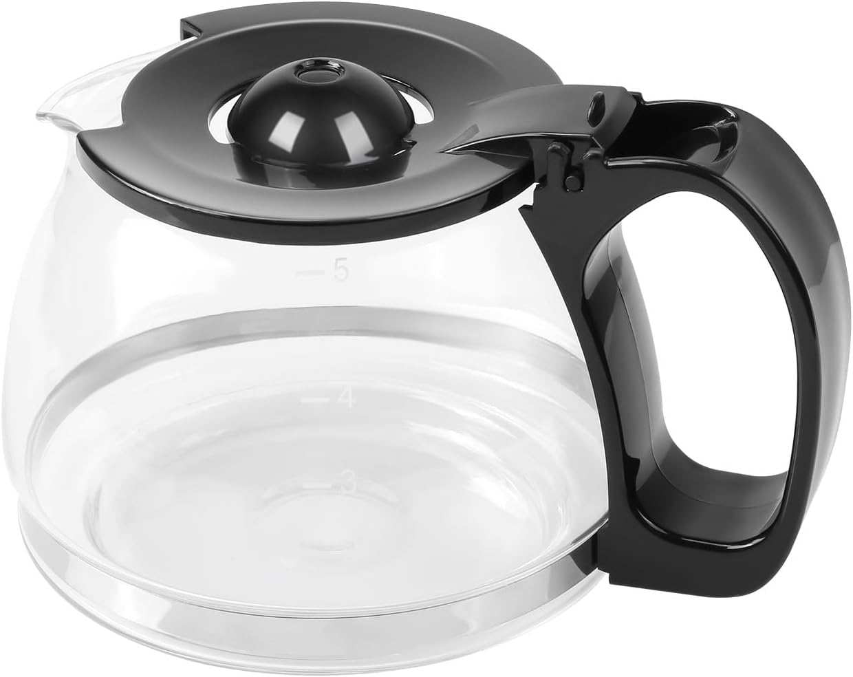 Universal Glass Carafe: Easy Pour, Comfy Grip