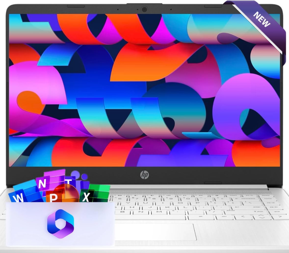 HP Slim & Powerful 14ft Laptop with 16GB RAM and 1-Year Microsoft 365