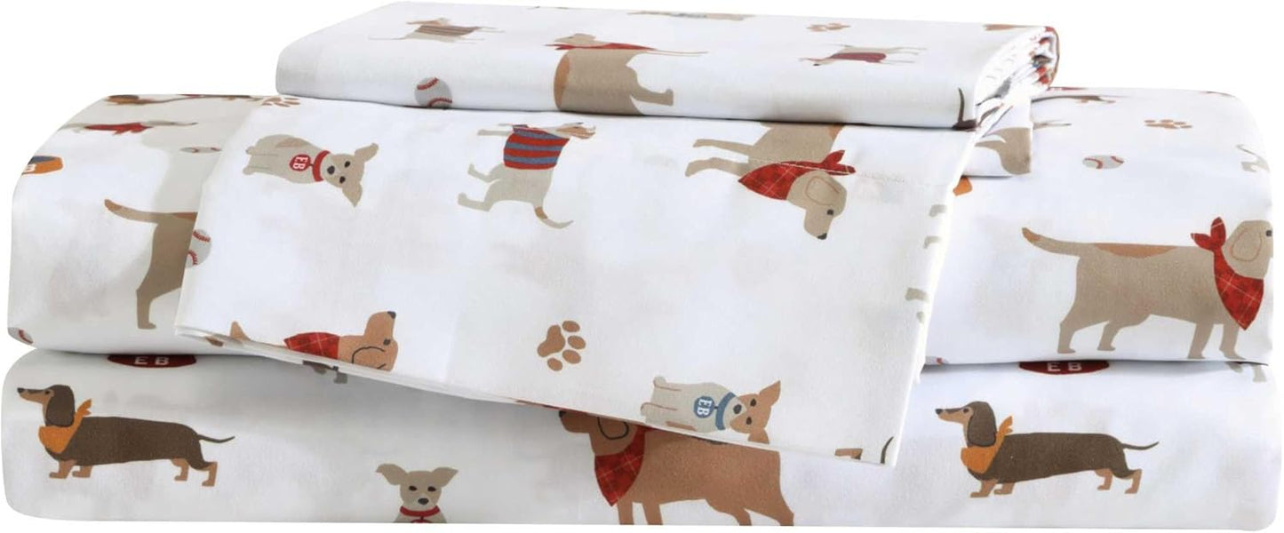 Eddie Bauer Kids Full Sheets Set for Toddler Bedding Essentials