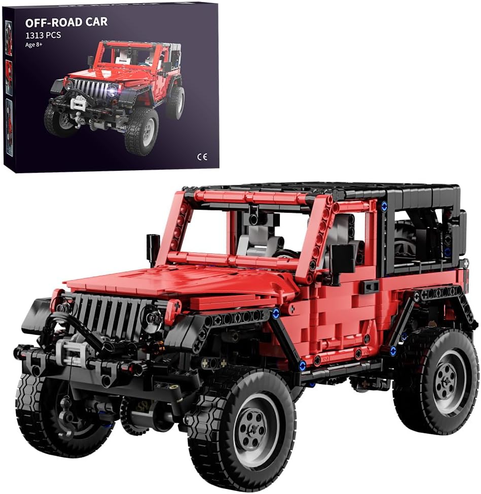 RiceBlock Off-Road Vehicle Model Building Set for Adults and Teens