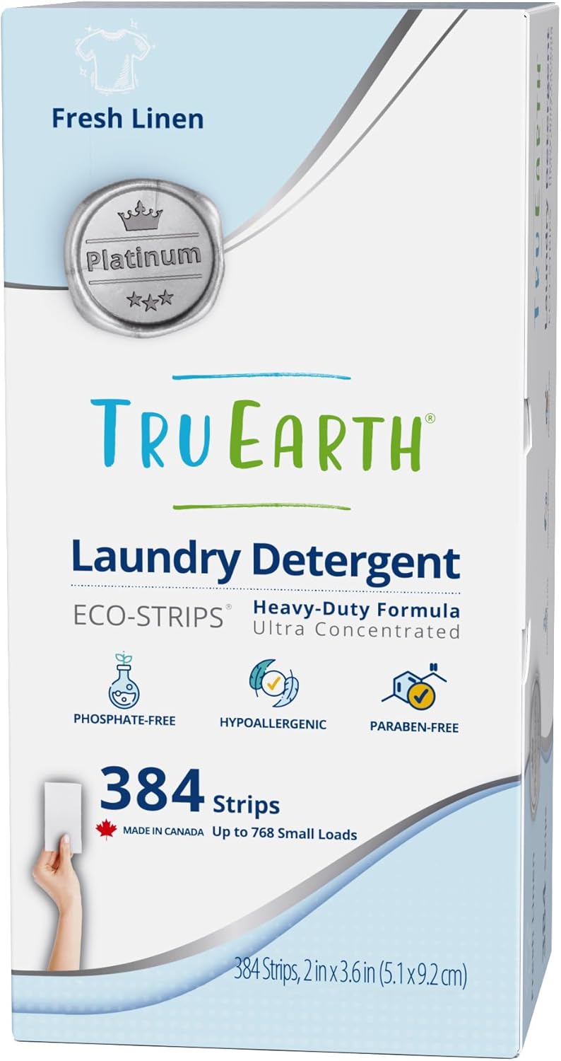 Tru Earth Platinum Heavy Duty Laundry Detergent Sheets Review