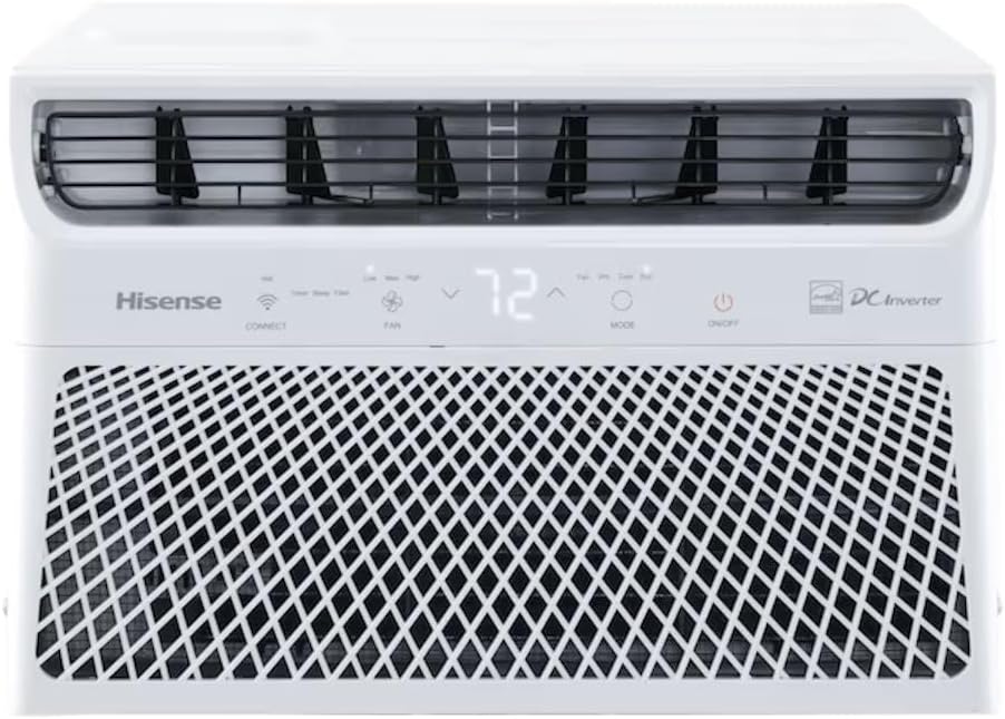 Hisense 8000 BTU Smart Window AC - Cool, Quiet, Connected