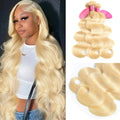 YISEA 613 Body Wave Brazilian Hair 4 Bundles - Soft, Dyeable 613