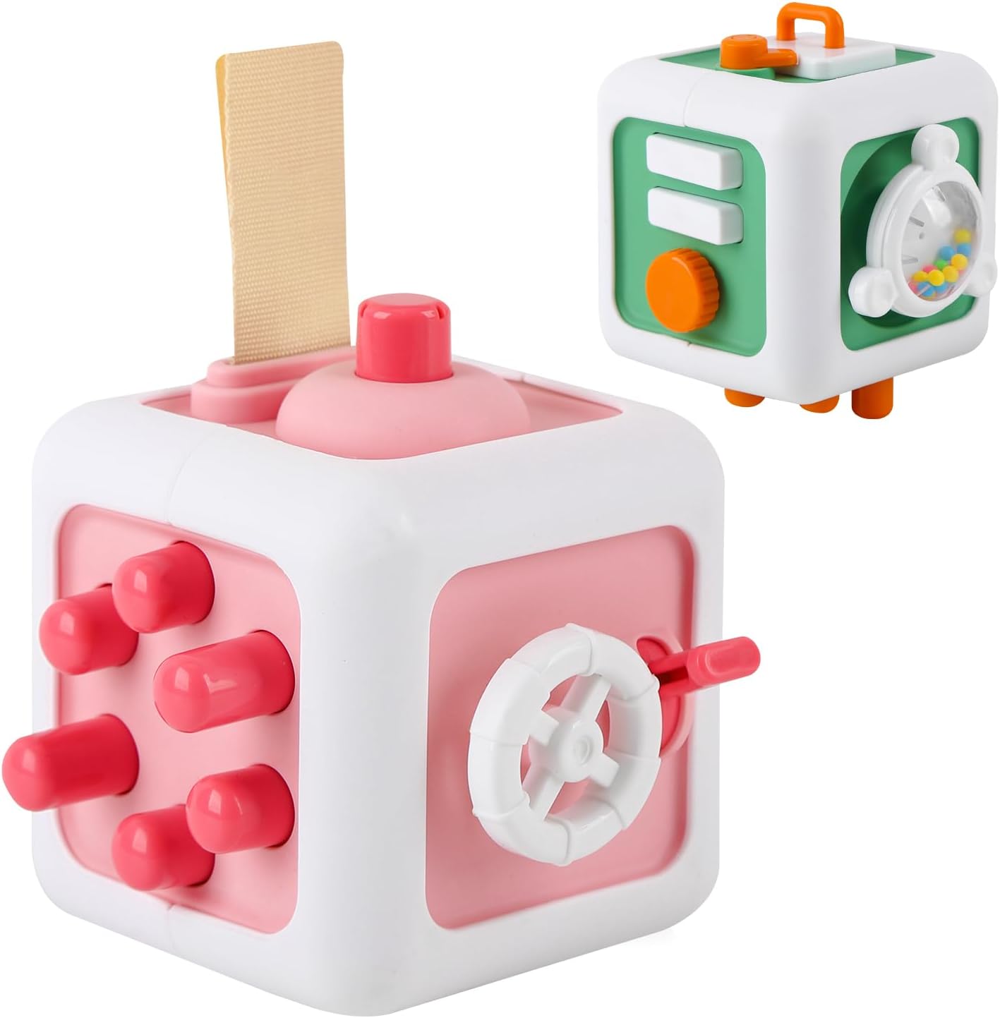 Sensory Montessori Activity Cube Set - Toddlers 1-3