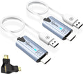 Wireless HDMI Transmitter and Receiver Kit 165ft Range - Portable 4K
