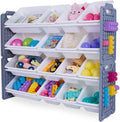 UNiPLAY Toy Organizer with 16 Removable Storage Bins for Kids