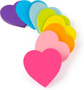 Heart Sticky Notes 3x3 in 8 Pads - Bright Heart Shape Sticky Notes